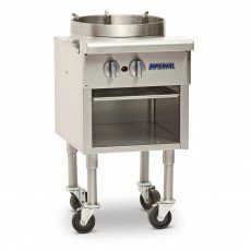 Imperial ISP-18-W Tempura Stock Pot Ranges, (1)3-Ring Burner(s), Natural Gas, 90k Total BTU/Hr, 18(w) x 21(d) x 30(h) inch, NSF Listed