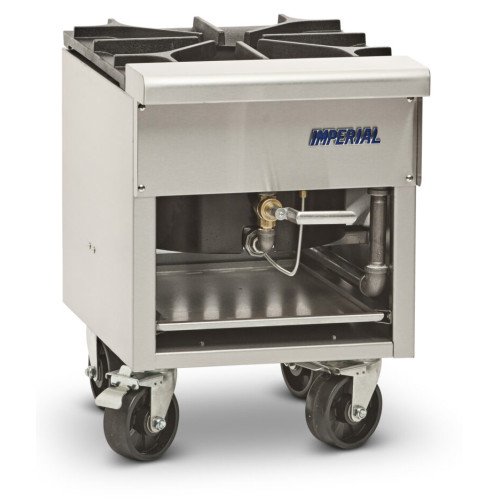 Imperial ISP-J-SP Stock Pot Ranges, (1)Jet Burner(s), High Temp, Natural Gas, 18(w) x 21(d) x 24.75(h) inch, 125k Total BTU/Hr, NSF Listed