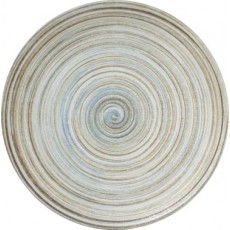 ITI Moroccan™ MR-166 10-1/2 inch Round Plate, Porcelain, Multicolor, 12 each