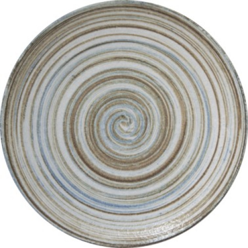 ITI Moroccan™ MR-166 10-1/2 inch Round Plate, Porcelain, Multicolor, 12 each