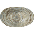 ITI Moroccan™  MR-44 10 inch Oval Vegetable/Serving Bowl, 20oz, Porcelain, Multicolor, 12 each