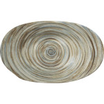 ITI Moroccan™  MR-44 10 inch Oval Vegetable/Serving Bowl, 20oz, Porcelain, Multicolor, 12 each