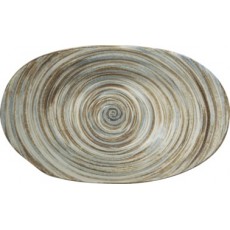 ITI Moroccan™  MR-44 10 inch Oval Vegetable/Serving Bowl, 20oz, Porcelain, Multicolor, 12 each