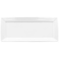ITI Marzano™  MZ-111 Rectangular Platter, Porcelain, Bright White, 11-1/49(w) x 6-3/4(d) inch 12 each