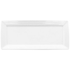ITI Marzano™  MZ-111 Rectangular Platter, Porcelain, Bright White, 11-1/49(w) x 6-3/4(d) inch 12 each