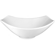 ITI Quad™ QP-40 9-1/2 inch 38oz Square Bowl, Porcelain, European White, 12 each