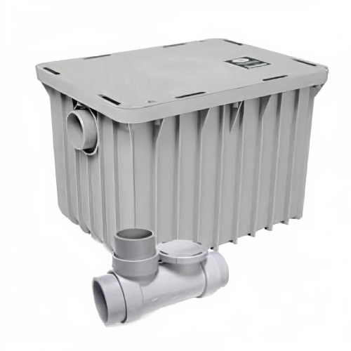 Canplas 3920A02 ENDURA® Thermoplastics 20Gal/Min Grease Interceptor, 76.4lb Capacity, 2 inch Connection, CSA Certified Canplas 3920A02 ENDURA® Thermoplastics 20Gal/Min Grease Interceptor, 76.4lb Capacity, 2 inch Connection, CSA Certified