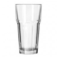 Libbey 15256 Duratuff Gibraltar Cooler Glass, 16oz – 24 each