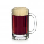 Libbey 5020 16 oz Paneled Beer Mug, 12 each