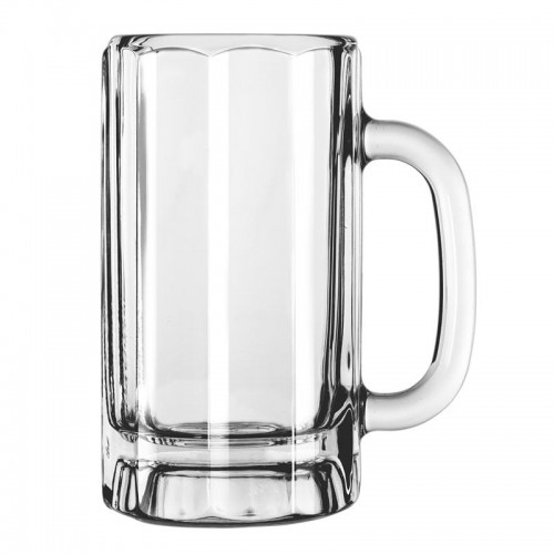 Libbey 5020 16 oz Paneled Beer Mug, 12 each