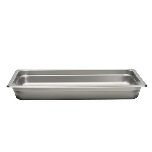 Libertyware 5002 Steam Table Pan, Full Size , Anti-Jam, 25 Gauge, Stainless Steel, 21(w) x 13(d) x 2-1/2(h) inch, NSF Listed
