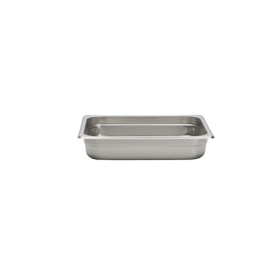Libertyware 5122 Steam Table Pan, Half Size, Stainless Steel, Anti-Jam, 25 Gauge, 13(w) x 10.5(d) x 2-1/2(h) inch, NSF Listed