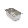 Libertyware 5134 Steam Table Pan, Third Size, Stainless Steel, Anti-Jam, 25 Gauge, 13(w) x 7(d) x 4(h) inch, NSF Listed