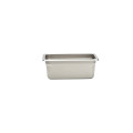 Libertyware 5144 Steam Table Pan, Quarter Size, Stainless Steel, Anti-Jam, 25 Gauge, 10.5(w) x 6.5(d) x 4(h) inch, NSF Listed