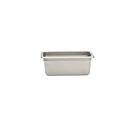 Libertyware 5144 Steam Table Pan, Quarter Size, Stainless Steel, Anti-Jam, 25 Gauge, 10.5(w) x 6.5(d) x 4(h) inch, NSF Listed