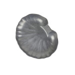 Libertyware ACB28 Serving Platters, Pewter Style, Shell Shape, Cast Aluminum, 11.5(w) x 9.5(d) x 2.12(h) inch