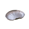 Libertyware ACB28 Serving Platters, Pewter Style, Shell Shape, Cast Aluminum, 11.5(w) x 9.5(d) x 2.12(h) inch