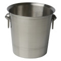Libertyware CBHG Wine Bucket, 4qt, w/ Hanging Ring Handles, Stainless Steel