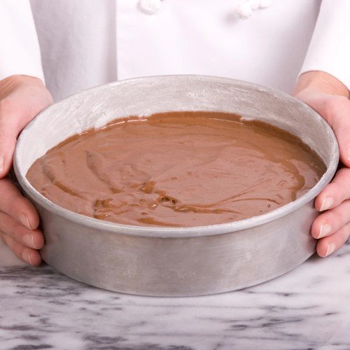 Libertyware CP92 9-1/2 Inch Round Aluminum Cake Pan, 2 Inch Deep Commercial Bakeware