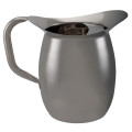 Libertyware DSBP3-G Deluxe Bell Pitcher, 3-1/4qt, w/ Ice Guard, Stainless Steel, Mirror Polished