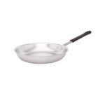Libertyware FRY12H Fry Pan, Aluminum, Non-Coated, Mirror Finished, Silicone Handle, 21.75(w) x 12.5(d) x 2.5(h) inch, NSF Listed