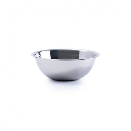 Libertyware MB04 4 Qt Round Stainless Steel Mixing Bowl, 28 Gauge – 6 Pack
