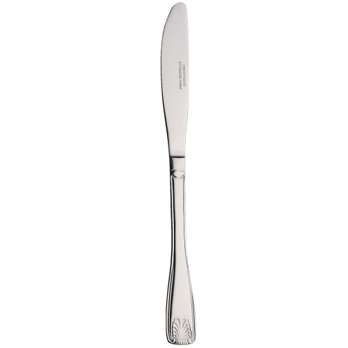 Libertyware OCN3 Oceans Dinner Knife, Stainless Steel, Mirror Polished, 1dz