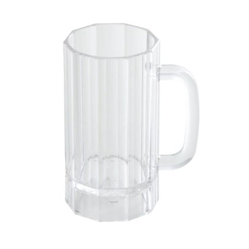 Libertyware PCMUG20 Beer Mug, 20oz, Clear Polycarbonate, 4.75(w) x 3.25(d) x6.37(h) inch, 1dz