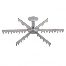 Libertyware PIE06 Pie Marker, (6)Slice(s), Aluminum, 8.5(w) x 8.5(d) x 2.5(h) inch