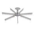Libertyware PIE07 Pie Marker, (7)Slice(s), Aluminum, 8.5(w) x 8.5(d) x 2.5(h) inch
