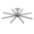 Libertyware PIE08 Pie Marker, (8)Slice(s), Aluminum, 8.5(w) x 8.5(d) x 2.5(h) inch