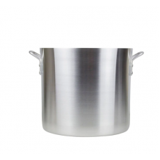 Libertyware POT24H Heavy Duty Stock Pot, 24qt Capacity, Aluminum, 6mm Thickness, NSF Listed, 15.75(w) x 12.12(d) x 13.5(h) inch