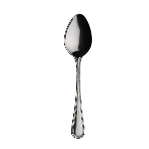 Libertyware PRM4 Primrose Dessert Spoon, Stainless Steel, 2.5mm Thick, Mirror Polished, 1dz