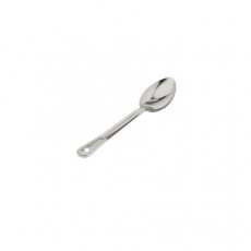 Libertyware SD11 Basting Spoon, Solid, Stainless Steel, 11.12(w) x 2.62(d) x 1.37(h) inch, 6 each