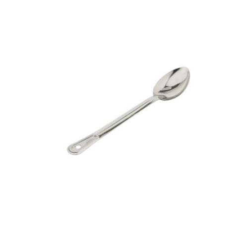 Libertyware SD13 Basting Spoon, Solid, Stainless Steel, 12.87(w) x 2.62(d) x 1.5(h) inch, 6 each