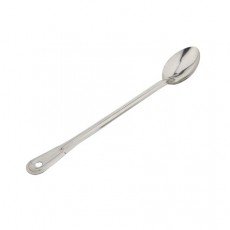 Libertyware SD18 18-Inch Solid Stainless Steel Basting Spoon, Mirror Polished, Heavy-Duty Commercial Kitchen Spoon - 6 each