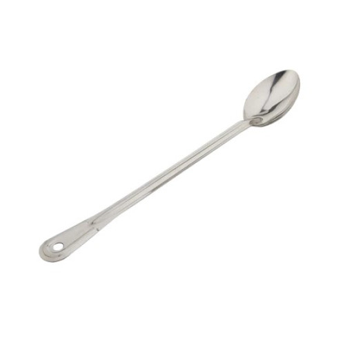 Libertyware SD18 18-Inch Solid Stainless Steel Basting Spoon, Mirror Polished, Heavy-Duty Commercial Kitchen Spoon - 6 each