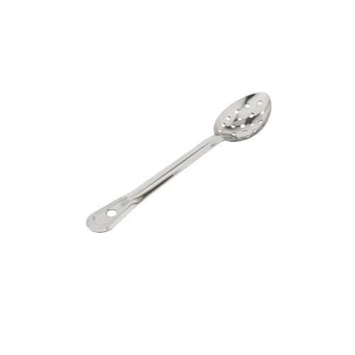 Libertyware SP13 Basting Spoon, Perforated, Stainless Steel, 12.87(w) x 2.62(d) x 1.5(h) inch, 6 each
