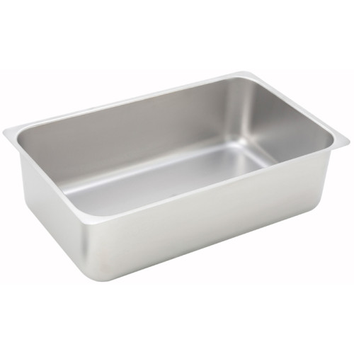 Libertyware SPIL21 Spillage Pan, Full Size, Stainless Steel, 24 Gauge, 21(w) x 13.05(d) x 5.87(h) inch, NSF Listed