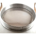 SR2030 20 inch Perforated Aluminum Steamer Rack, 3 inch Height, 1 each