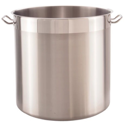 Libertyware SSPOT155WC Stock Pot with Cover, 155qt Capacity, Stainless Steel, 24.87(w) x 28.67(d) x 22(h) inch