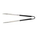 Libertyware T12P-BK 12 Inch Stainless Steel Tongs with Black Coated Handle – Pack of 4 for Commercial Kitchen Use