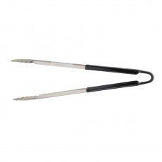 Libertyware T12P-BK 12 Inch Stainless Steel Tongs with Black Coated Handle – Pack of 4 for Commercial Kitchen Use