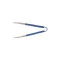 Libertyware T12P-BL 12 Inch Stainless Steel Tongs with Blue Coated Handle – Pack of 4 for Commercial Kitchen Use