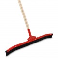 Libman 542 24 inch Curve Floor Squeegee with Wooden Handle