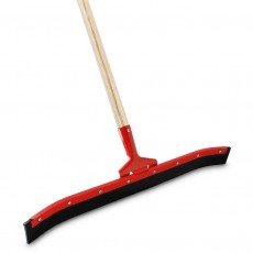 Libman 542 24 inch Curve Floor Squeegee with Wooden Handle