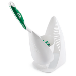 Libman 1022 Premium Angled Toilet Bowl Brush and Caddy, 4 each