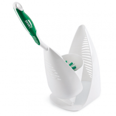 Libman 1022 Premium Angled Toilet Bowl Brush and Caddy, 4 each