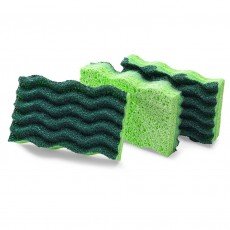Libman 1077 Heavy Duty Easy Rinse Sponge, 24 each