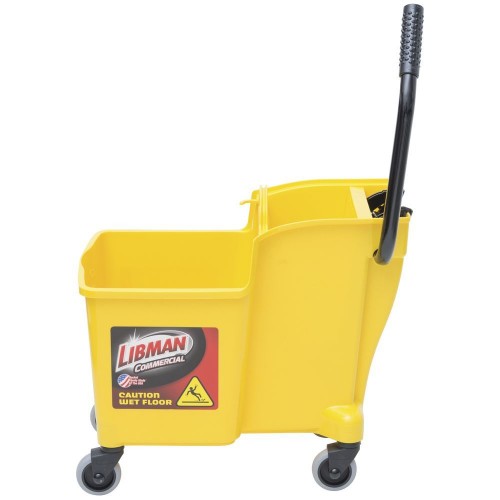 Libman 195 32 qt One-Piece Yellow Bucket and Wringer, 1 each